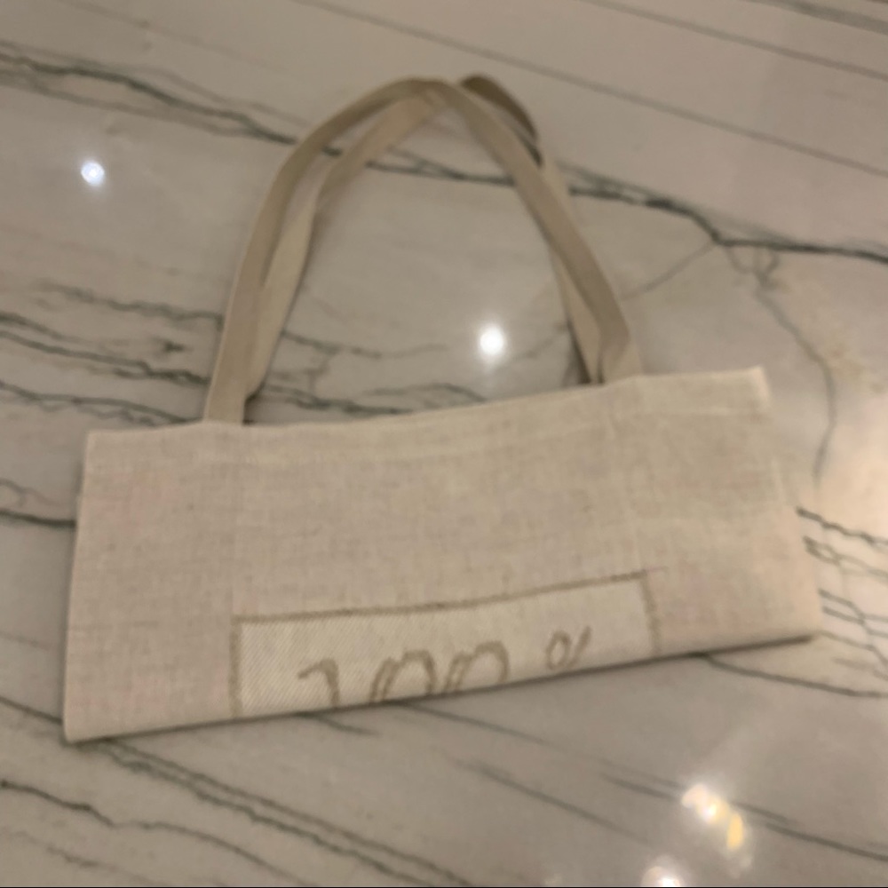 100% Capri Shopping Bag Medium Size 14.5x13.5x6 - Picture 2 of 6
